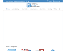 Tablet Screenshot of nationalautismassociation.org